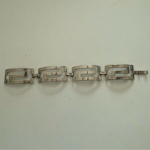 925 Mex. Silver Geometric Bracelet